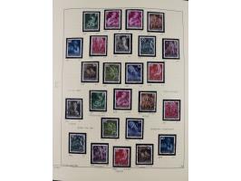 1856/1995, sehr umfangreiche Sammlung in 24 Bänden, dabei kleiner Teil Vor- und Mitläufer mit Belegen, Mi. 1-3 überkomplett u