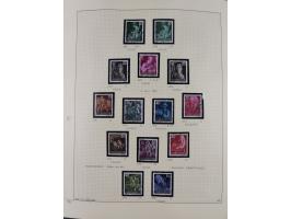 1856/1995, sehr umfangreiche Sammlung in 24 Bänden, dabei kleiner Teil Vor- und Mitläufer mit Belegen, Mi. 1-3 überkomplett u