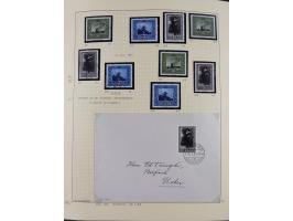 1856/1995, sehr umfangreiche Sammlung in 24 Bänden, dabei kleiner Teil Vor- und Mitläufer mit Belegen, Mi. 1-3 überkomplett u