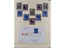 1856/1995, sehr umfangreiche Sammlung in 24 Bänden, dabei kleiner Teil Vor- und Mitläufer mit Belegen, Mi. 1-3 überkomplett u