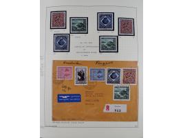 1856/1995, sehr umfangreiche Sammlung in 24 Bänden, dabei kleiner Teil Vor- und Mitläufer mit Belegen, Mi. 1-3 überkomplett u