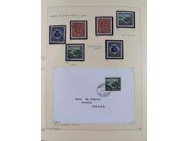 1856/1995, sehr umfangreiche Sammlung in 24 Bänden, dabei kleiner Teil Vor- und Mitläufer mit Belegen, Mi. 1-3 überkomplett u