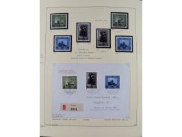 1856/1995, sehr umfangreiche Sammlung in 24 Bänden, dabei kleiner Teil Vor- und Mitläufer mit Belegen, Mi. 1-3 überkomplett u