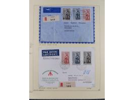 1856/1995, sehr umfangreiche Sammlung in 24 Bänden, dabei kleiner Teil Vor- und Mitläufer mit Belegen, Mi. 1-3 überkomplett u