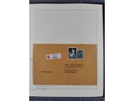 1856/1995, sehr umfangreiche Sammlung in 24 Bänden, dabei kleiner Teil Vor- und Mitläufer mit Belegen, Mi. 1-3 überkomplett u