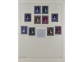 1856/1995, sehr umfangreiche Sammlung in 24 Bänden, dabei kleiner Teil Vor- und Mitläufer mit Belegen, Mi. 1-3 überkomplett u