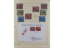 1856/1995, sehr umfangreiche Sammlung in 24 Bänden, dabei kleiner Teil Vor- und Mitläufer mit Belegen, Mi. 1-3 überkomplett u