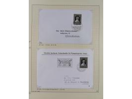 1856/1995, sehr umfangreiche Sammlung in 24 Bänden, dabei kleiner Teil Vor- und Mitläufer mit Belegen, Mi. 1-3 überkomplett u