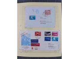 1856/1995, sehr umfangreiche Sammlung in 24 Bänden, dabei kleiner Teil Vor- und Mitläufer mit Belegen, Mi. 1-3 überkomplett u