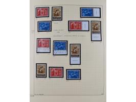 1856/1995, sehr umfangreiche Sammlung in 24 Bänden, dabei kleiner Teil Vor- und Mitläufer mit Belegen, Mi. 1-3 überkomplett u