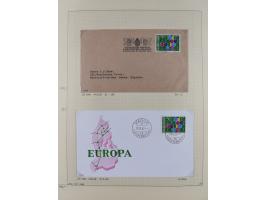1856/1995, sehr umfangreiche Sammlung in 24 Bänden, dabei kleiner Teil Vor- und Mitläufer mit Belegen, Mi. 1-3 überkomplett u