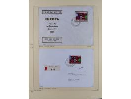 1856/1995, sehr umfangreiche Sammlung in 24 Bänden, dabei kleiner Teil Vor- und Mitläufer mit Belegen, Mi. 1-3 überkomplett u