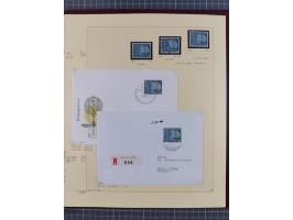 1856/1995, sehr umfangreiche Sammlung in 24 Bänden, dabei kleiner Teil Vor- und Mitläufer mit Belegen, Mi. 1-3 überkomplett u