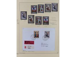 1856/1995, sehr umfangreiche Sammlung in 24 Bänden, dabei kleiner Teil Vor- und Mitläufer mit Belegen, Mi. 1-3 überkomplett u