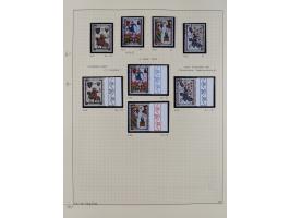 1856/1995, sehr umfangreiche Sammlung in 24 Bänden, dabei kleiner Teil Vor- und Mitläufer mit Belegen, Mi. 1-3 überkomplett u