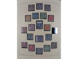 1918/2005, postfrische, anfangs teils ungebrauchte, und gestempelte Sammlung in 44 Alben und 2 Mappen. Vieles in beiden Erhal