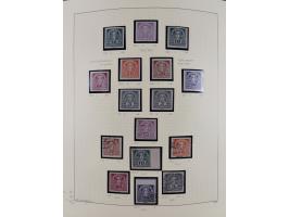 1918/2005, postfrische, anfangs teils ungebrauchte, und gestempelte Sammlung in 44 Alben und 2 Mappen. Vieles in beiden Erhal