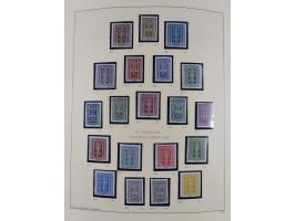 1918/2005, postfrische, anfangs teils ungebrauchte, und gestempelte Sammlung in 44 Alben und 2 Mappen. Vieles in beiden Erhal