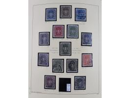 1918/2005, postfrische, anfangs teils ungebrauchte, und gestempelte Sammlung in 44 Alben und 2 Mappen. Vieles in beiden Erhal