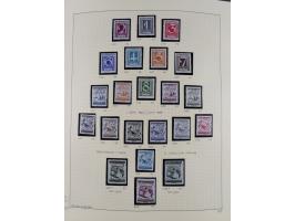 1918/2005, postfrische, anfangs teils ungebrauchte, und gestempelte Sammlung in 44 Alben und 2 Mappen. Vieles in beiden Erhal