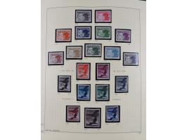 1918/2005, postfrische, anfangs teils ungebrauchte, und gestempelte Sammlung in 44 Alben und 2 Mappen. Vieles in beiden Erhal