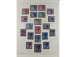 1918/2005, postfrische, anfangs teils ungebrauchte, und gestempelte Sammlung in 44 Alben und 2 Mappen. Vieles in beiden Erhal