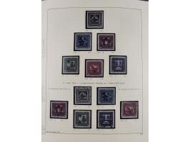 1918/2005, postfrische, anfangs teils ungebrauchte, und gestempelte Sammlung in 44 Alben und 2 Mappen. Vieles in beiden Erhal