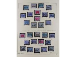 1918/2005, postfrische, anfangs teils ungebrauchte, und gestempelte Sammlung in 44 Alben und 2 Mappen. Vieles in beiden Erhal