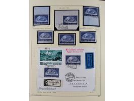 1918/2005, postfrische, anfangs teils ungebrauchte, und gestempelte Sammlung in 44 Alben und 2 Mappen. Vieles in beiden Erhal