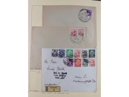 1918/2005, postfrische, anfangs teils ungebrauchte, und gestempelte Sammlung in 44 Alben und 2 Mappen. Vieles in beiden Erhal