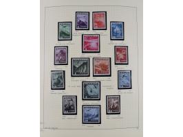 1918/2005, postfrische, anfangs teils ungebrauchte, und gestempelte Sammlung in 44 Alben und 2 Mappen. Vieles in beiden Erhal