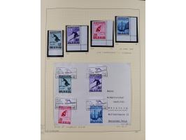 1918/2005, postfrische, anfangs teils ungebrauchte, und gestempelte Sammlung in 44 Alben und 2 Mappen. Vieles in beiden Erhal