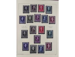 1918/2005, postfrische, anfangs teils ungebrauchte, und gestempelte Sammlung in 44 Alben und 2 Mappen. Vieles in beiden Erhal