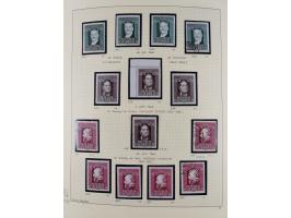 1918/2005, postfrische, anfangs teils ungebrauchte, und gestempelte Sammlung in 44 Alben und 2 Mappen. Vieles in beiden Erhal