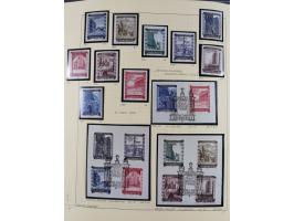 1918/2005, postfrische, anfangs teils ungebrauchte, und gestempelte Sammlung in 44 Alben und 2 Mappen. Vieles in beiden Erhal