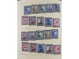 1918/2005, postfrische, anfangs teils ungebrauchte, und gestempelte Sammlung in 44 Alben und 2 Mappen. Vieles in beiden Erhal