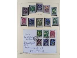 1918/2005, postfrische, anfangs teils ungebrauchte, und gestempelte Sammlung in 44 Alben und 2 Mappen. Vieles in beiden Erhal