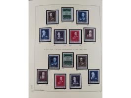 1918/2005, postfrische, anfangs teils ungebrauchte, und gestempelte Sammlung in 44 Alben und 2 Mappen. Vieles in beiden Erhal