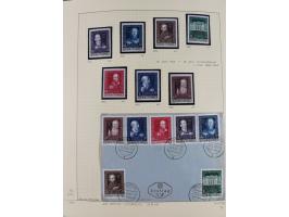 1918/2005, postfrische, anfangs teils ungebrauchte, und gestempelte Sammlung in 44 Alben und 2 Mappen. Vieles in beiden Erhal