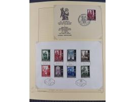 1918/2005, postfrische, anfangs teils ungebrauchte, und gestempelte Sammlung in 44 Alben und 2 Mappen. Vieles in beiden Erhal