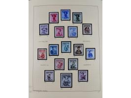 1918/2005, postfrische, anfangs teils ungebrauchte, und gestempelte Sammlung in 44 Alben und 2 Mappen. Vieles in beiden Erhal