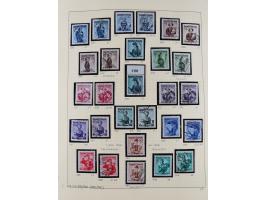 1918/2005, postfrische, anfangs teils ungebrauchte, und gestempelte Sammlung in 44 Alben und 2 Mappen. Vieles in beiden Erhal