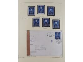1918/2005, postfrische, anfangs teils ungebrauchte, und gestempelte Sammlung in 44 Alben und 2 Mappen. Vieles in beiden Erhal