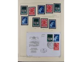 1918/2005, postfrische, anfangs teils ungebrauchte, und gestempelte Sammlung in 44 Alben und 2 Mappen. Vieles in beiden Erhal