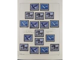 1918/2005, postfrische, anfangs teils ungebrauchte, und gestempelte Sammlung in 44 Alben und 2 Mappen. Vieles in beiden Erhal