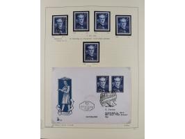 1918/2005, postfrische, anfangs teils ungebrauchte, und gestempelte Sammlung in 44 Alben und 2 Mappen. Vieles in beiden Erhal