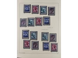 1918/2005, postfrische, anfangs teils ungebrauchte, und gestempelte Sammlung in 44 Alben und 2 Mappen. Vieles in beiden Erhal