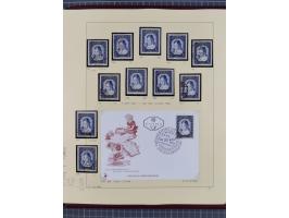 1918/2005, postfrische, anfangs teils ungebrauchte, und gestempelte Sammlung in 44 Alben und 2 Mappen. Vieles in beiden Erhal