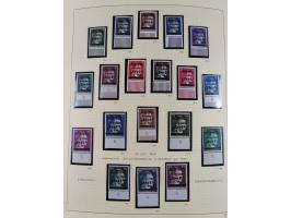 1918/2005, postfrische, anfangs teils ungebrauchte, und gestempelte Sammlung in 44 Alben und 2 Mappen. Vieles in beiden Erhal