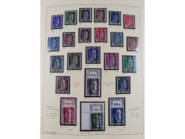 1918/2005, postfrische, anfangs teils ungebrauchte, und gestempelte Sammlung in 44 Alben und 2 Mappen. Vieles in beiden Erhal